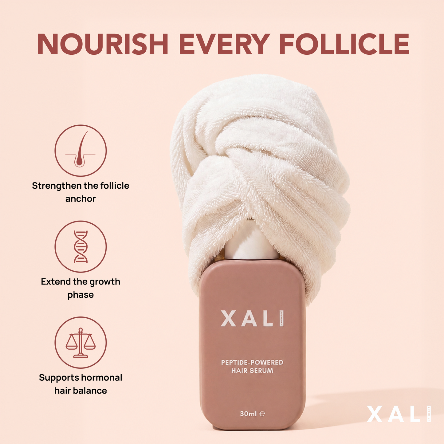 PEPTIDE-POWERED HAIR SERUM